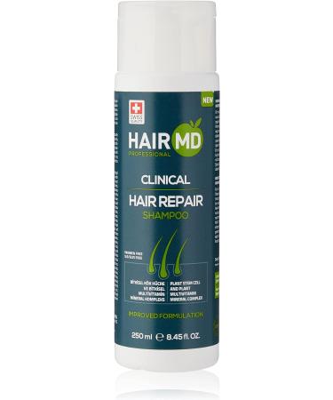 HairMD Hair Growth Shampoo - 250ml | Hair Loss & Regrowth Foam Treatment Biotin Keratin Collagen Pro Vitamin B5| For Slow Growing | Hair Growth Problems for Men and Women - Buy Online on GoSupps.com