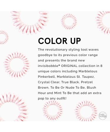 Invisibobble Marblelous Original Pinkerbell | Effortless Hair Styling | International Shipping Available - Buy Online on GoSupps.com