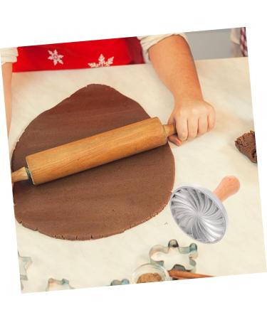 Ciieeo 3pcs Biscuit Mold Round Crackers Chocolate Sugar Cookie Fondant Making Molds Cookie Embosser DIY Cookie Stamp Embossing Cookie for Baking Mooncake Tool Hamburger Zinc Alloy Butter - Buy Online on GoSupps.com