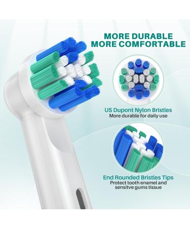Replacement Brush Heads for Oral-B - 24 Pack Precision Clean - Fits Professional Care Vitality Pro Smart Genius Series - Buy Online on GoSupps.com