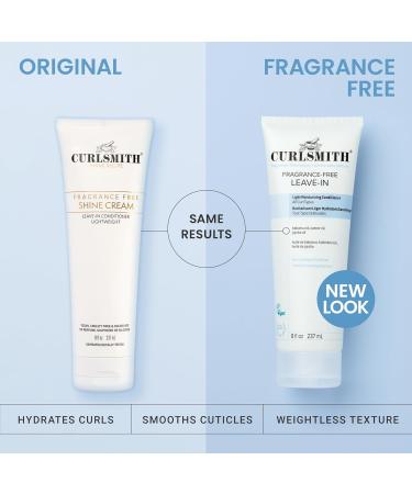 Curlsmith Fragrance-Free Leave-In Conditioner - Cr me hydratante l g re sans rin age test e dermatologiquement id ale pour tous types de boucles - Buy Online on GoSupps.com