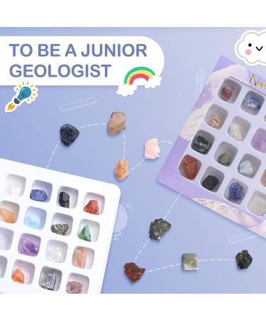 Obidodi 20 Gemstones Chakra Crystals Stone Set Natural Crystals and Gem Stones Set for Kids Crystals for Beginners Reiki Healers and Yoga Practioner Anxiety Relief Meditation Relaxation (01) - Buy Online on GoSupps.com