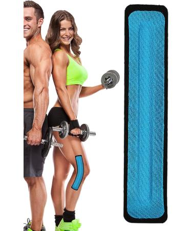 Kinesiology Recovery Tapes | Elastic Knee Athletic Patchs for Sports - Water Resistant Kinetic Kinesiology Patch Supports & Protects Muscles Knees Shoulders & Plantar Sports Ice Blue - Buy Online on GoSupps.com
