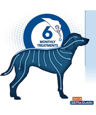 Hartz UltraGuard Dual Action Flea & Tick Topical Treatment for 15-30 lb Dogs - 6 Months Protection - Buy Online on GoSupps.com