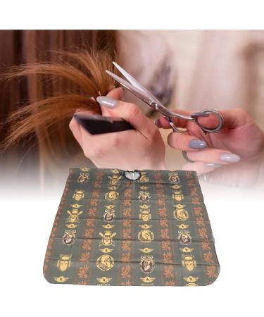 Hairdressing Cape Tool Set Transparent Water Sprayer Haircut Cape Set Nylon Neck Feather Duster Brush Complete Tool (Golden Print) - Buy Online on GoSupps.com