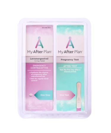 OHM My After Plan Emergency Contraceptive Pill (Levonorgestrel 1.5 mg) Plus Follow-Up Pregnancy Test