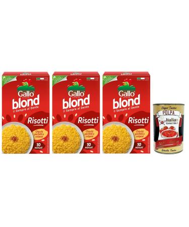 Italian Gourmet E.R. Gallo Lot of 3 blocks of 1 kg