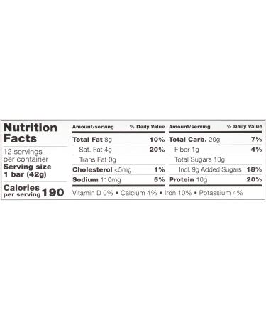 Tiger's Milk Protein Bar - Peanut Butter Chocolate Crunch | 12 Count - Buy Online on GoSupps.com