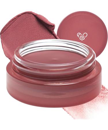 AOU FLOOFY MATTE BALM Tinted Balm Blusher for Lips and Cheeks 0.15Oz (07 Comfy Balm)