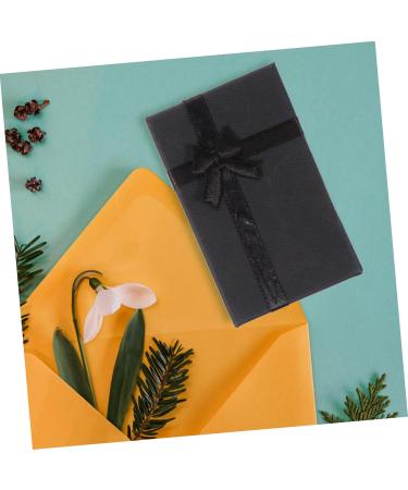 VALICLUD 12 Pcs Valentine's Day Box Cases with Bowknot Christmas Boxes Paper Jam Bow Tie Snack Box 5x8x2.5cmx2pcs Blackx2pcs - Buy Online on GoSupps.com