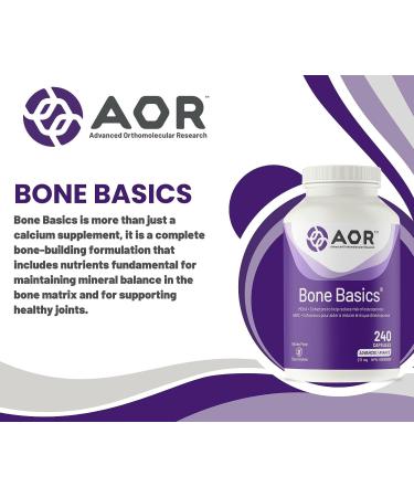 AOR Bone Basics 240 CT - Support Bone Health with High-Quality Formula - Buy Online on GoSupps.com