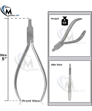 VISION TEK MED Orthodontic Mini Dot Dimple Plier | Dental Thermal Forming Retainer Aligner Braces Plier - Buy Online on GoSupps.com