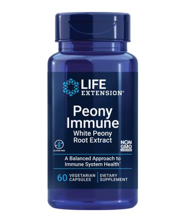 Life Extension Peony Immune 60 Vegetarian Capsules