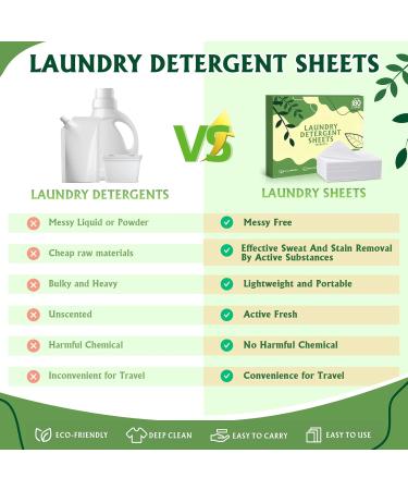 YOGINGO Eco-Friendly Laundry Detergent Sheets - 90 Sheets 180 Loads | Liquid-Less Technology for Travel | Plastic-Free Laundry Soap - Buy Online on GoSupps.com