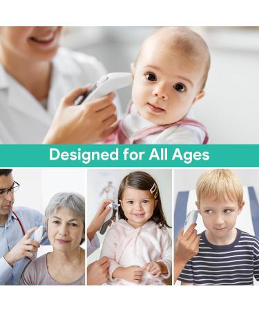 Buy 100 Pieces Brown Fever Thermometer Protective Caps | Compatible with All Brown Thermoscan Ear Covers - Ideal One-Way Covers for Accurate Temperature Measurement - Buy Online on GoSupps.com