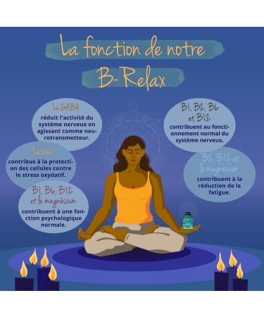 Relaxation Complex | Valerian and Lemon Balm Extracts | With GABA B Vitamins Magnesium and Zinc | No Additives | Anti Stress + Relaxation | 120 Capsules | Vegan | Vegavero  - Buy Online on GoSupps.com
