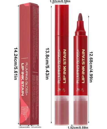 Lip oil and eyeliner set | Lipstick with eyeliner combination - Moisturizing cosmetics for women and girls - Buy Online on GoSupps.com