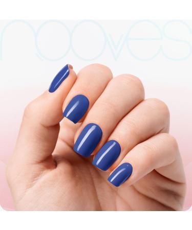  NOOVES Beauty Blue Starter Kit | 2 Premium Precursed Gel Nail Polish | UV/LED Nail Lamp | Glossy Gel Top Coat | Semi-Permanent Gel Nail Strips | Gel Nail Stickers - Buy Online on GoSupps.com