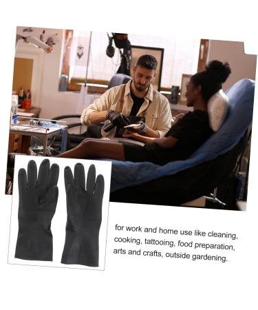 minkissy 9 Pairs hair dye shampoo gloves disposable tool belts for men gloves for hair dye Reusable Gloves for Hair Coloring barber gloves hair shampoo gloves non-slip particles supplies - Buy Online on GoSupps.com