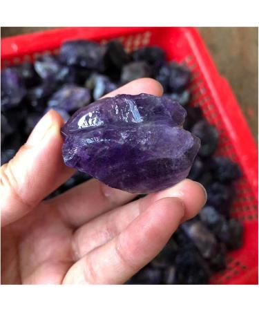 Natural Crystal Rough Natural Crystal Rough raw Stone Natural Purple Amethyst Rough Stones for Home Decoration (Color : 30-40mm Size : 100g) (Color : 30-40mm Size : 100g) 100g 30-40mm - Buy Online on GoSupps.com