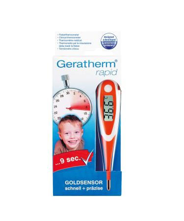 Geratherm Digital & Analogue Ear Thermometer - Mercury-Free & Rapid Results - Buy Online on GoSupps.com