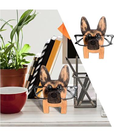 Funny Animal Glasses Holder - Wooden Cat Stand for Sunglasses | Home Office Desk Decoration & Gift - Buy Online on GoSupps.com
