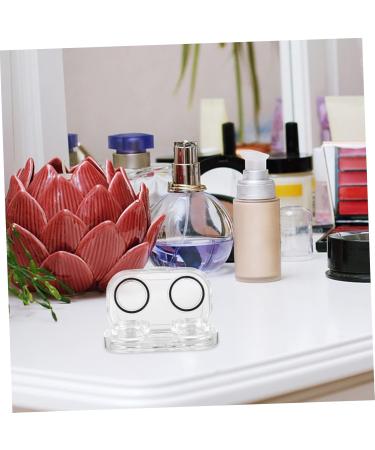 Ultechnovo 8-Piece Transparent Contact Lens Case - Durable Storage for Colored Lenses | International Shipping Available - Buy Online on GoSupps.com