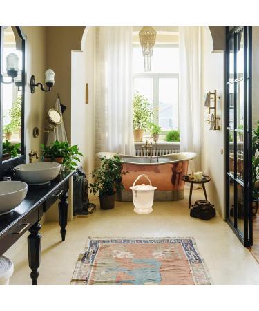 Emergency Urinal Portable Spittoon Chamber Pot Urinal Pail Pot Emergency Toilet Night Urine Bucket Urinal Toilet for Camping Travel Car Bedroom Home Portable Toilet - Buy Online on GoSupps.com