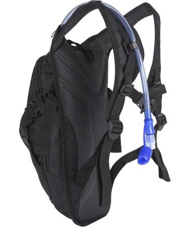 Zavothy Hydration Backpack - 2L Water Bladder Pack for Hiking, Running, Cycling - Black - Buy Online on GoSupps.com
