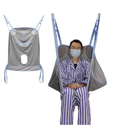 Full body patient sling four-point mesh sling patient transfer sling lifting aid sling for transfer for the elderly bariatric nursing care