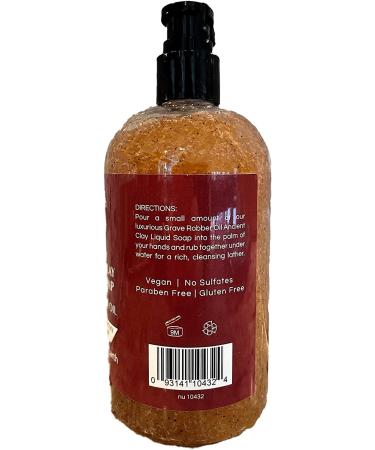 Zion Health Ancient Clay Liquid Soap with Thieves Essential Oil - 16 fl oz - Buy Online on GoSupps.com