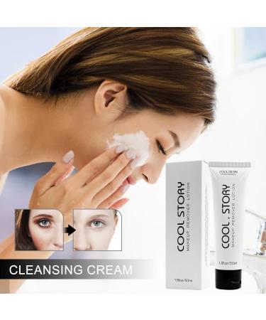 Makeup Remover Lotion Gentle Makeup Remover for Face and Eyes | Gentle Daily Cleanser Oil-Free 1.6 fl oz for Skin Types Removes Mascara Pw tools - Buy Online on GoSupps.com