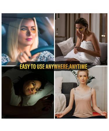 TMESL Under Eye Patches - 30 Pairs 24K Gold Anti-Aging Eye Masks with Hyaluronic Acid and Collagen for Dark Circles, Puffiness & Wrinkles - Deeply Hydrating Eye Treatment - Buy Online on GoSupps.com