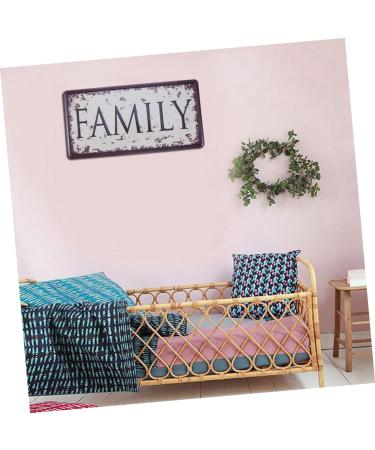 ABOOFAN Vintage Decor Retro Decor Vintage Sign Wall Decor License Plate Decorative Paintings Metal - Buy Online on GoSupps.com