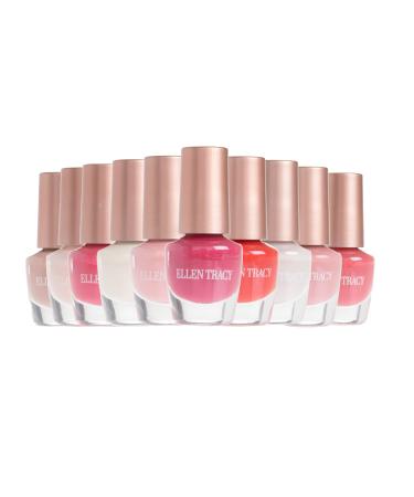 ELLEN TRACY Nail Color Collection Pinks (10 Piece)