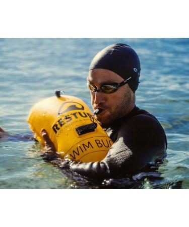 Restube Emergency Safety Pipe - Super Loud 2-Tone Frequencies | Perfect for Swimming Kayaking Boating Hiking & Camping - Black & Yellow - Buy Online on GoSupps.com
