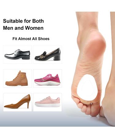 4 Pair Metatarsal Pads for Women & Men | Reusable Gel Foot Cushions for Pain Relief | Self-Adhesive & Easy to Clean - Buy Online on GoSupps.com