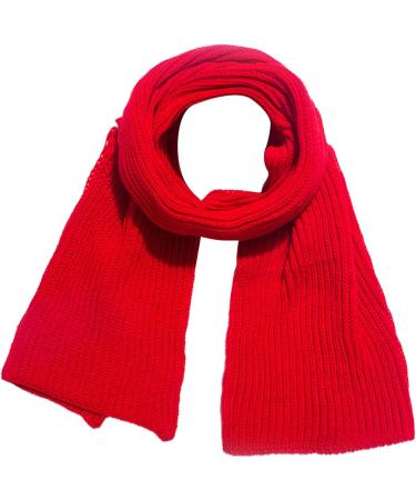 Cozy Red Triangle Scarf for Women - Multi-Purpose Autumn Neck Warmer - Buy Online on GoSupps.com