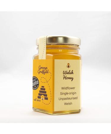 M l Gwenyn Gruffydd Local 100% Pure Natural Welsh British Blossom Unpasteurised Honey 142g Directly from Beekeeper - Buy Online on GoSupps.com