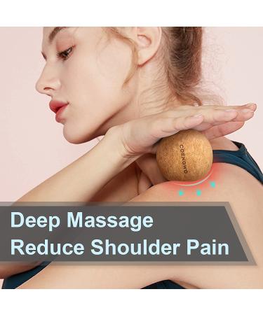 COENGWO Cork Massage Ball Set - Myofascial Release & Trigger Point Therapy Kit with Carry Bag - 3 Balls for Muscle Knots & Deep Tissue Relief - Buy Online on GoSupps.com