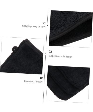 FRCOLOR Face Washing Mitts - 3pcs Reusable Microfiber Makeup Remover Gloves | Soft Facial Cleansing & Scrubbing Pads - Buy Online on GoSupps.com