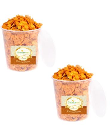 Jaiccha Ghasitaram Roasted Makai Chiwda 400 gms |Diwali Holi Rakhi Valentine Christmas Birthday Anniversary Gift for Her Him Mothers Day Fathers Day|