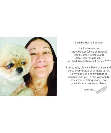 Sweet Dreams Sage & Lavender Smudge Spray (4 oz) - Reiki Charged Amethyst Crystal & Archangel Michael Essence International Shipping Available - Buy Online on GoSupps.com