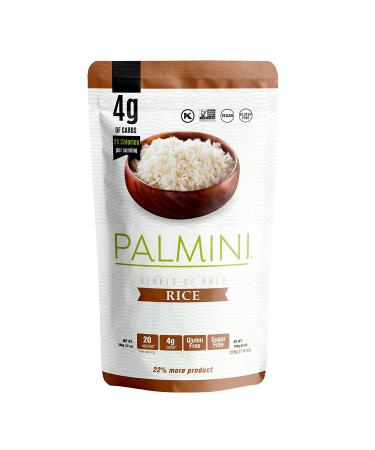 Palmini Low Carb Rice - 4g Carbs - Shark Tank Featured - Gluten Free - 12oz Pouch (Pack of 1) - Buy Online on GoSupps.com