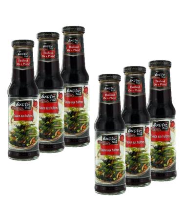 Exotic Food Pack of 6 Oyster Sauce - 250ml Bottle