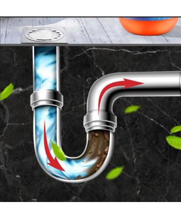 Pipeline Dredging Agent Momeng Kitchen Unblocker Toilet Unblocker Drain Unblocker Foaming Sink And Drain Cleaner Kitchen Toilet Pipe Dredging 500ML (300ML-2PCS) - Buy Online on GoSupps.com