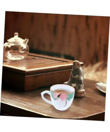 Alipis 6pcs Cup Chinese Porcelain Coffee Mug Dipping Plate Hand-Painted Ceramic Tea Ware Household Mug As Shown 8X6X5CM - Buy Online on GoSupps.com