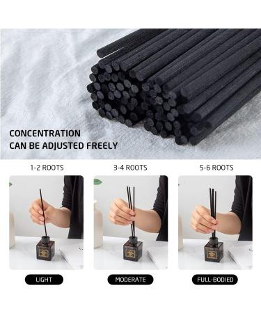100 Black Aromatherapy Sticks - Fire-Free Diffuser for Homes Hotels & Offices | Premium Fragrance & Etheric Oil Sticks - Buy Online on GoSupps.com
