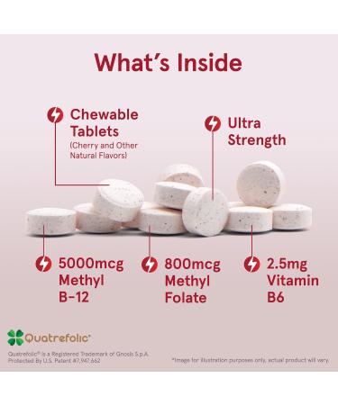 Jarrow Formulas Ultra Strength Methyl B-12 5000 mcg & Methyl Folate 800 mcg + P-5-P & Zinc Balance 15 mg - 100 Servings (Veggie Caps) - Includes Copper - Buy Online on GoSupps.com