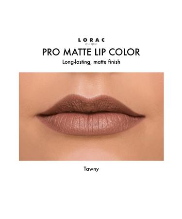 LORAC PRO Matte Lip Color in Tawny - Long-Lasting and Luxurious - Buy Online on GoSupps.com